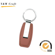 O ouro personalizado relativo à promoção dourado grava o keychain do carro do logotipo de Audi (Y02207)